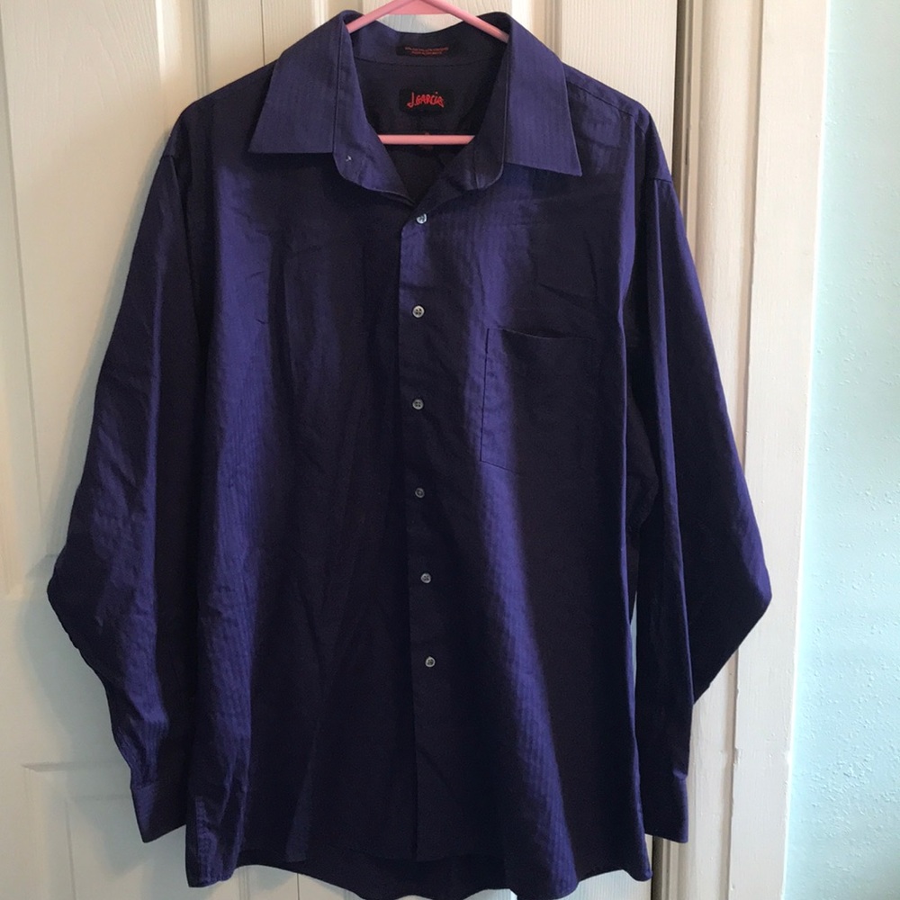 J. Garcia dress Shirt Purple